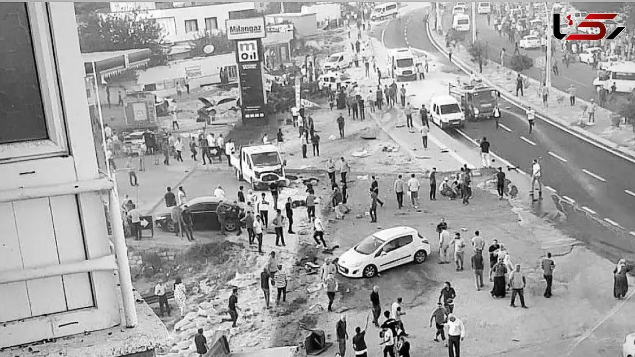 فیلم و عکس از حادثه وحشتناک بریدن ترمز کامیون در ترکیه / 30 تن کشته و 45 تن مجروح 