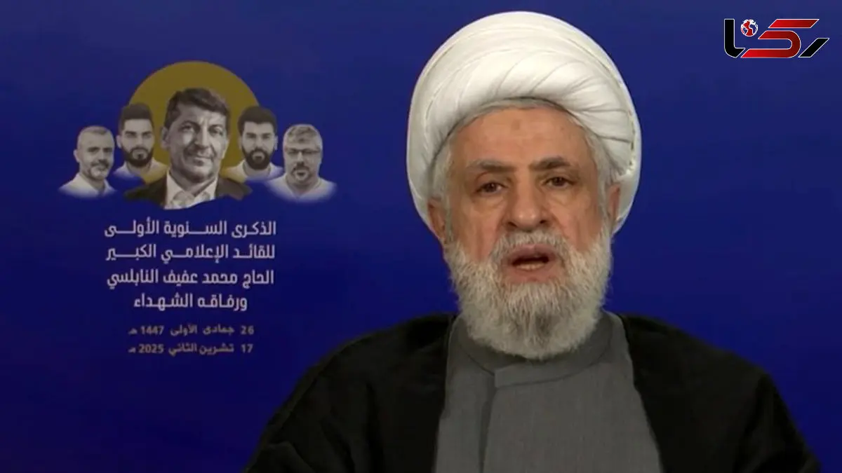 شیخ نعیم قاسم: «نبیه بری» عنصر ثبات لبنان است/ عقب‌نشینی دربرابر آمریکا و اسرائیل بی‌نتیجه است