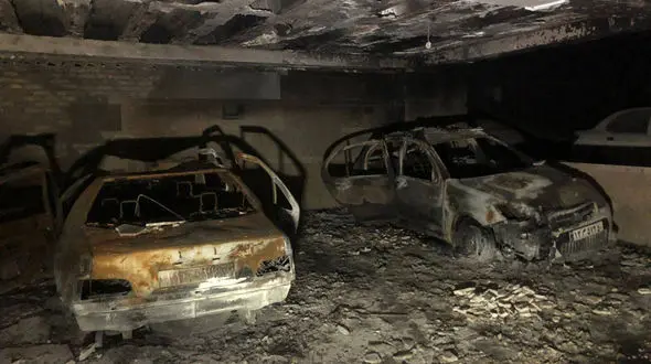 آتش و وحشت 35 زن، مرد و کودک در برج غرب تهران / عکس هایی که باورش سخت است