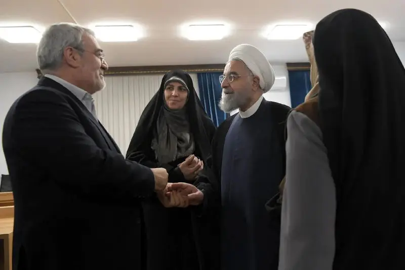 دیدار صمیمانه حسن روحانی با وزرا و معاونان پیشین دولت‌های یازدهم و دوازدهم