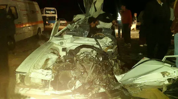 5 سرنشین پیکان زنده زنده در آتش سوختند! / در سنندج رخ داد!