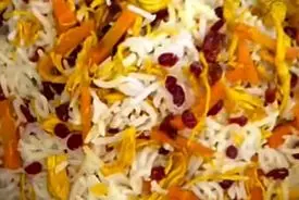 هویج‌ پلو با مرغ ناهار فردا + فیلم