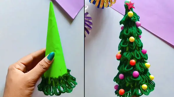 ساخت درخت کریستمس + فیلم