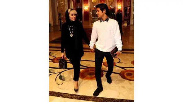 عکس خانوادگی همسر مهدی قائدی 
