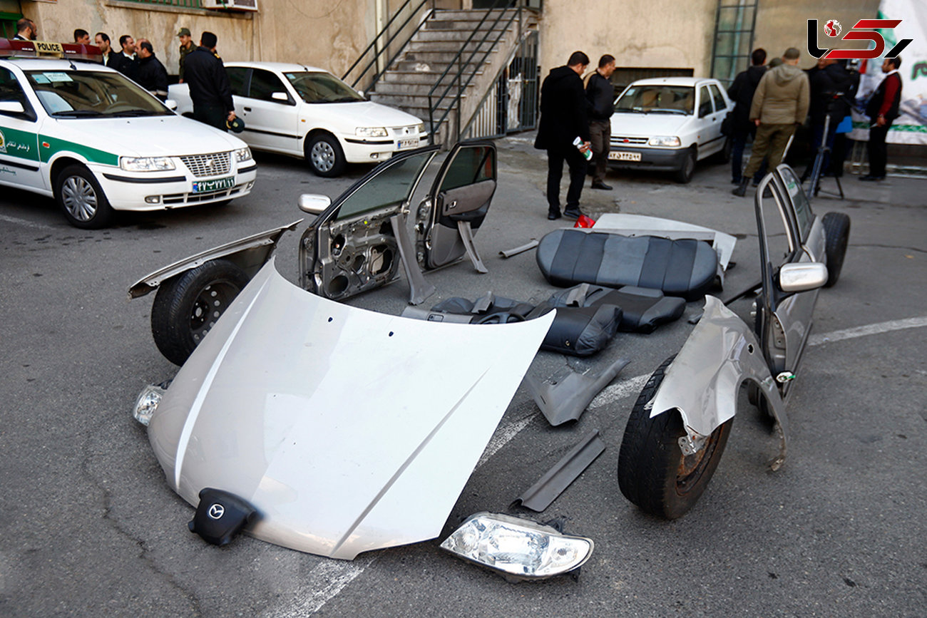 عجیب ترین عکس از یک ماشین که در تهران دزدیده شد + جزییات