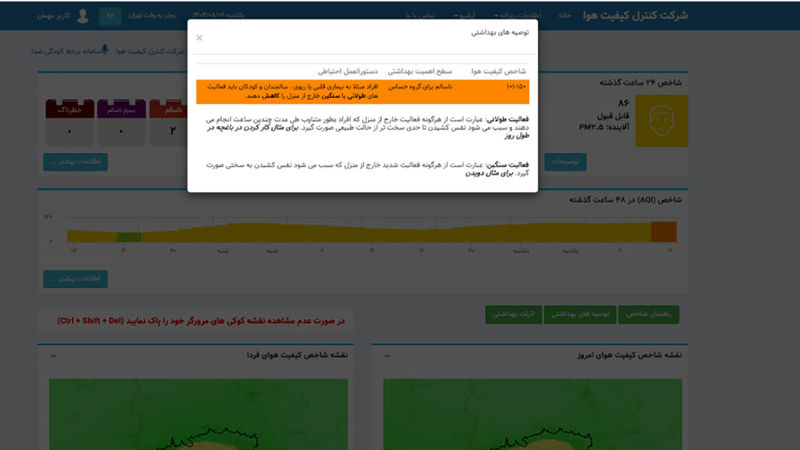 هوای آلوده