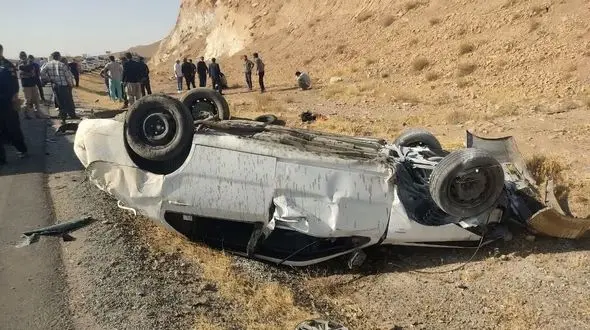 تصادف مرگبار در جاده نهاوند - کرمانشاه / ۵ زن و مرد در دم کشته شدند
