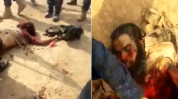 سلفی سربازان عراقی با جنازه‌های مشمئزکننده داعشی‌ها در الحویجه + فیلم(14+)