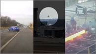 ببینید / از سرقت عجیب تا برخورد قطار مسافر بری با خودروی سواری + 10 فیلم حادثه ای 