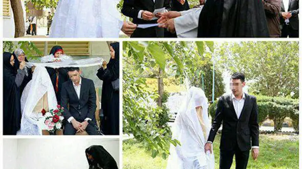 داماد اعدامی از زندان آزاد شد+عکس