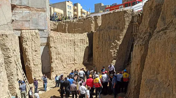 آوار مرگ جان 2 مرد تبریزی را گرفت + عکس