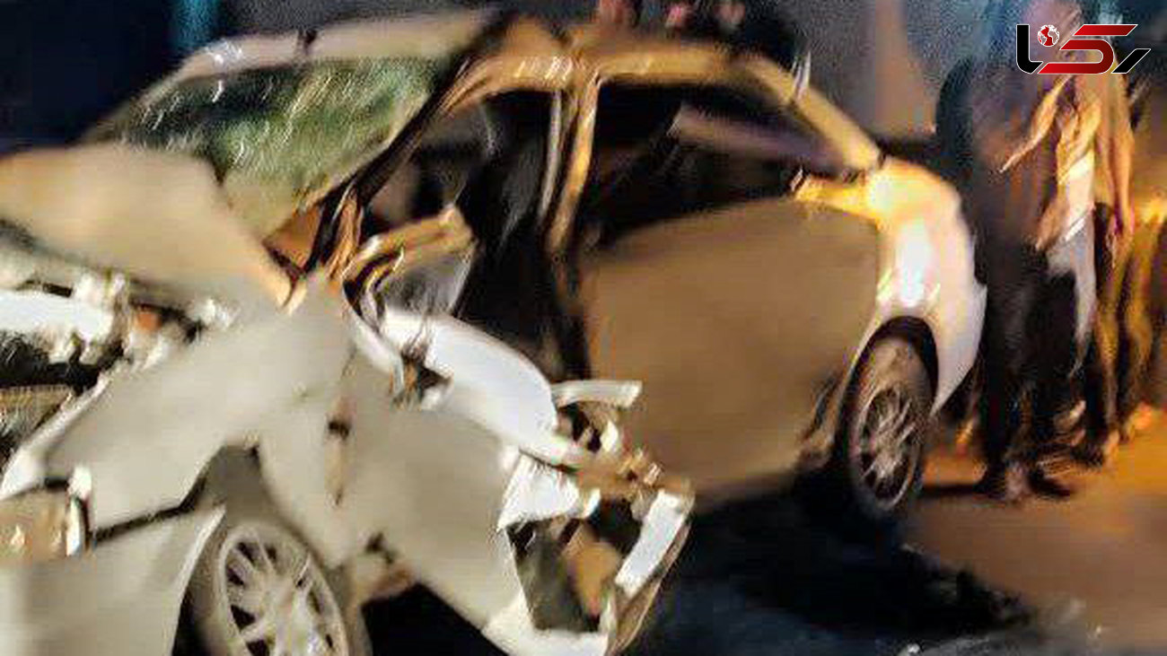 ۴ کشته و مصدوم در برخورد خودروی سمند سورن با کامیونت