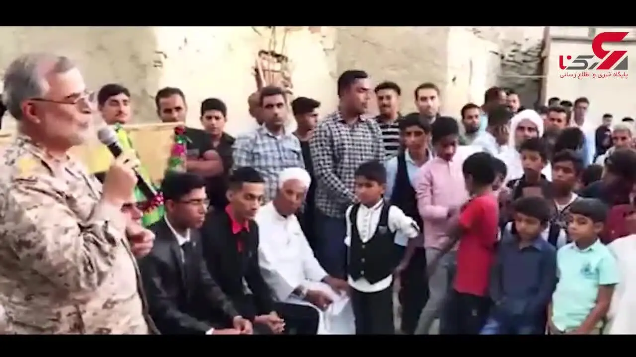 عذرخواهی یکی از فرماندهان ارشد سپاه در مراسم عروسی +فیلم 