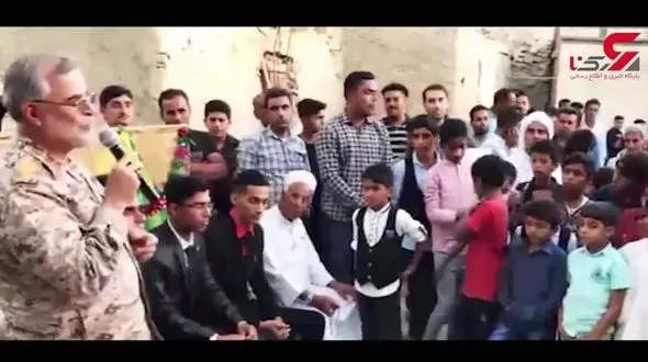 عذرخواهی یکی از فرماندهان ارشد سپاه در مراسم عروسی +فیلم 