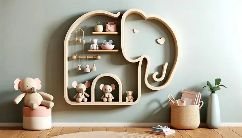 شلف طرح حیوانات