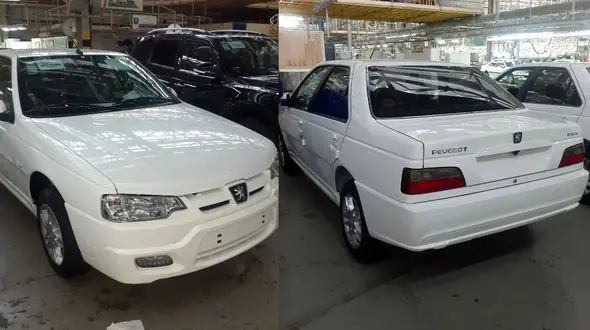 عکس رونمایی از پژو پارس جدید و خنده حضار!