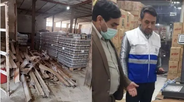 کشف و توقیف نزدیک یک تن و 200 کیلوگرم مواد غذایی تاریخ مصرف گذشته در آبادان