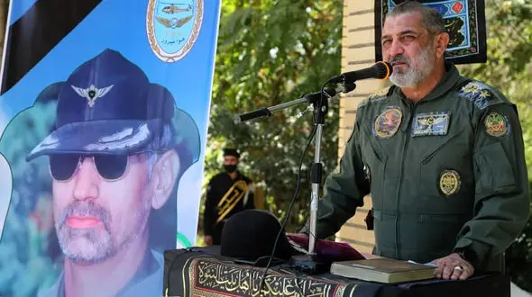 خلبان افتخار آفرین دفاع مقدس درگذشت + عکس