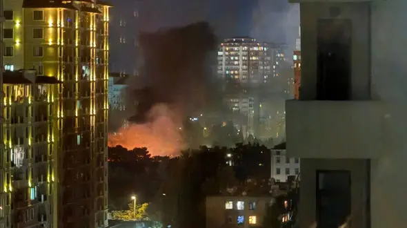  فیلم دیده نشده از انفجار در قلب باکو / مقامات واکنش نشان دادند 