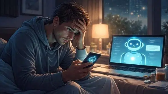 جوان های مضطرب بیشتر سراغ هوش مصنوعی می روند؟ + نتایج یک پژوهش بزرگ