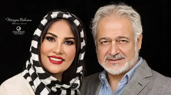 عکس/ تصویری خانوادگی از مجید مشیری در کنار همسر و پسرش در تولد 65 سالگی اش