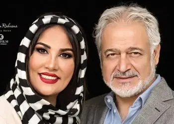 عکس/ تصویری خانوادگی از مجید مشیری در کنار همسر و پسرش در تولد 65 سالگی اش