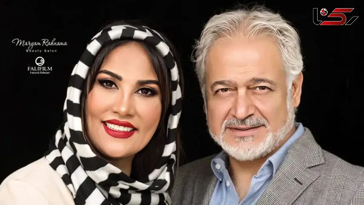 عکس/ تصویری خانوادگی از مجید مشیری در کنار همسر و پسرش در تولد 65 سالگی اش