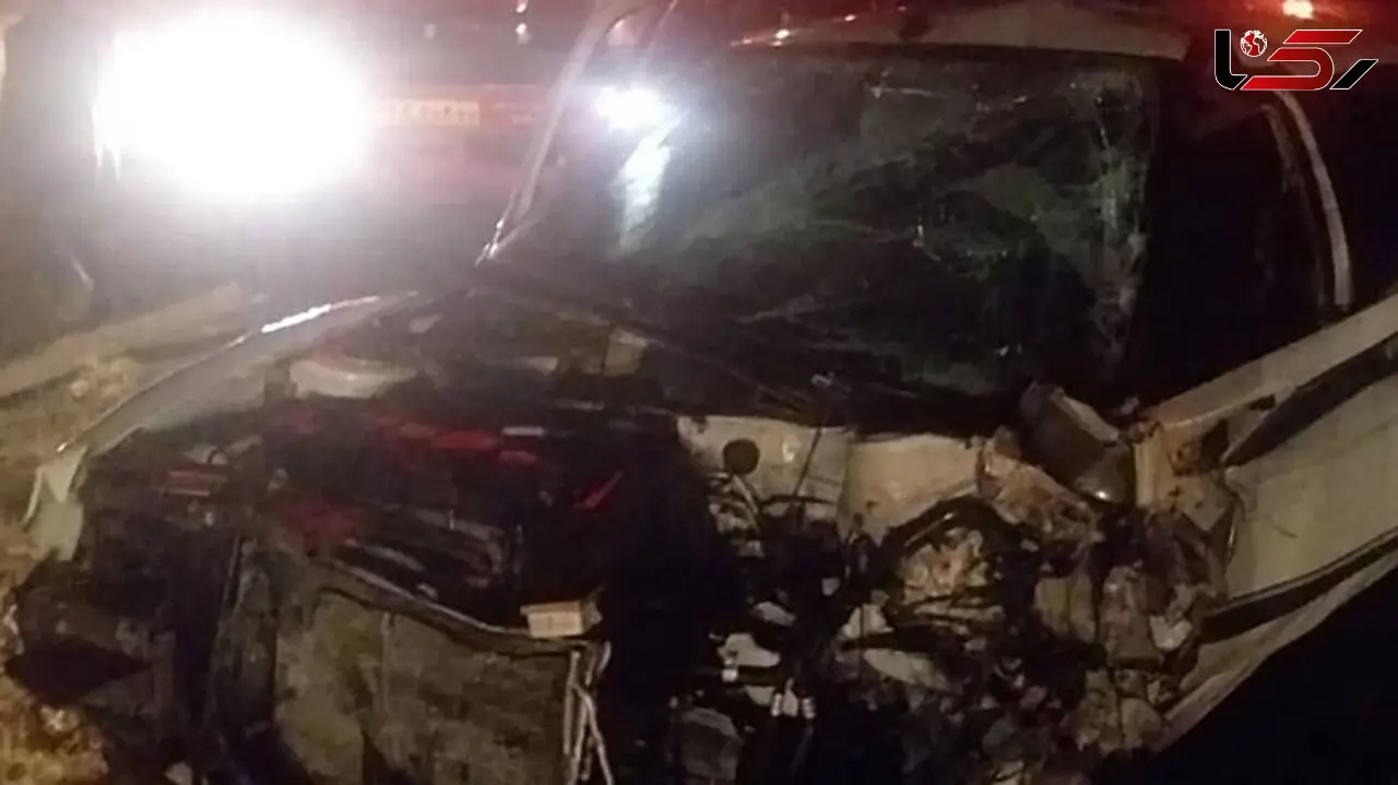 تصادف مرگبار پژو و پراید در جاده آشخانه به جنگل گلستان / 4 نفر در دم جان باختند