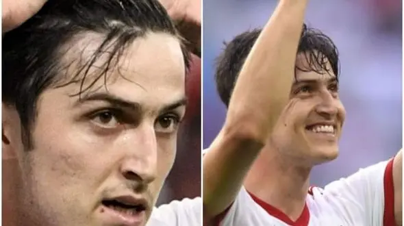 سردار آزمون با سگ زیبایش زیر یک پتو + عکس