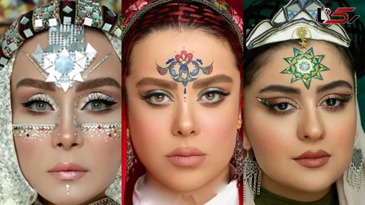 عکس ها / رونمایی از آرایش زیبای خانم بازیگران  ایرانی با الهام از معماری اصیل ایرانی و بناهای تاریخی/ از سیما خضرآبادی،تا حدیث فولادوند و  صحرا اسداللهی از فاطیما بهارمست تا الهام اخوان و  بهاره رهنما و از ....