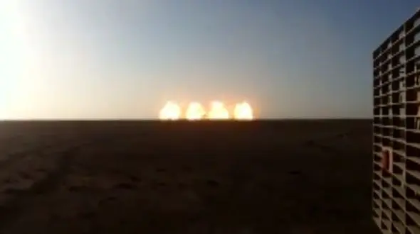 در این ویدئو موج انفجار وحشتناکی را ببینید و حس کنید