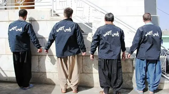 دستگیری اعضای باند خیابانی دزدان قم +عکس