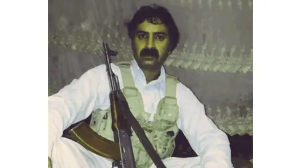 عکس جنازه غلام شه بخش شروری که به دست رزمندگان کشته شد