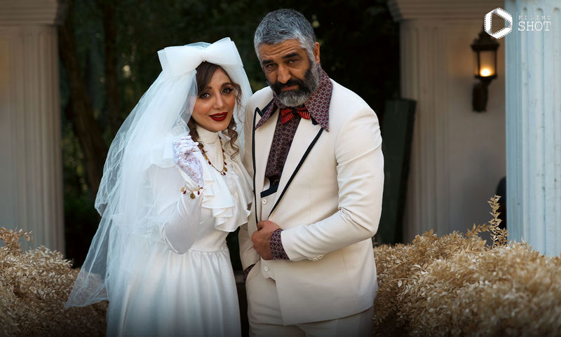 پژمان جمشیدی و رویا میرعلمی در فیلم جزایر قناری 