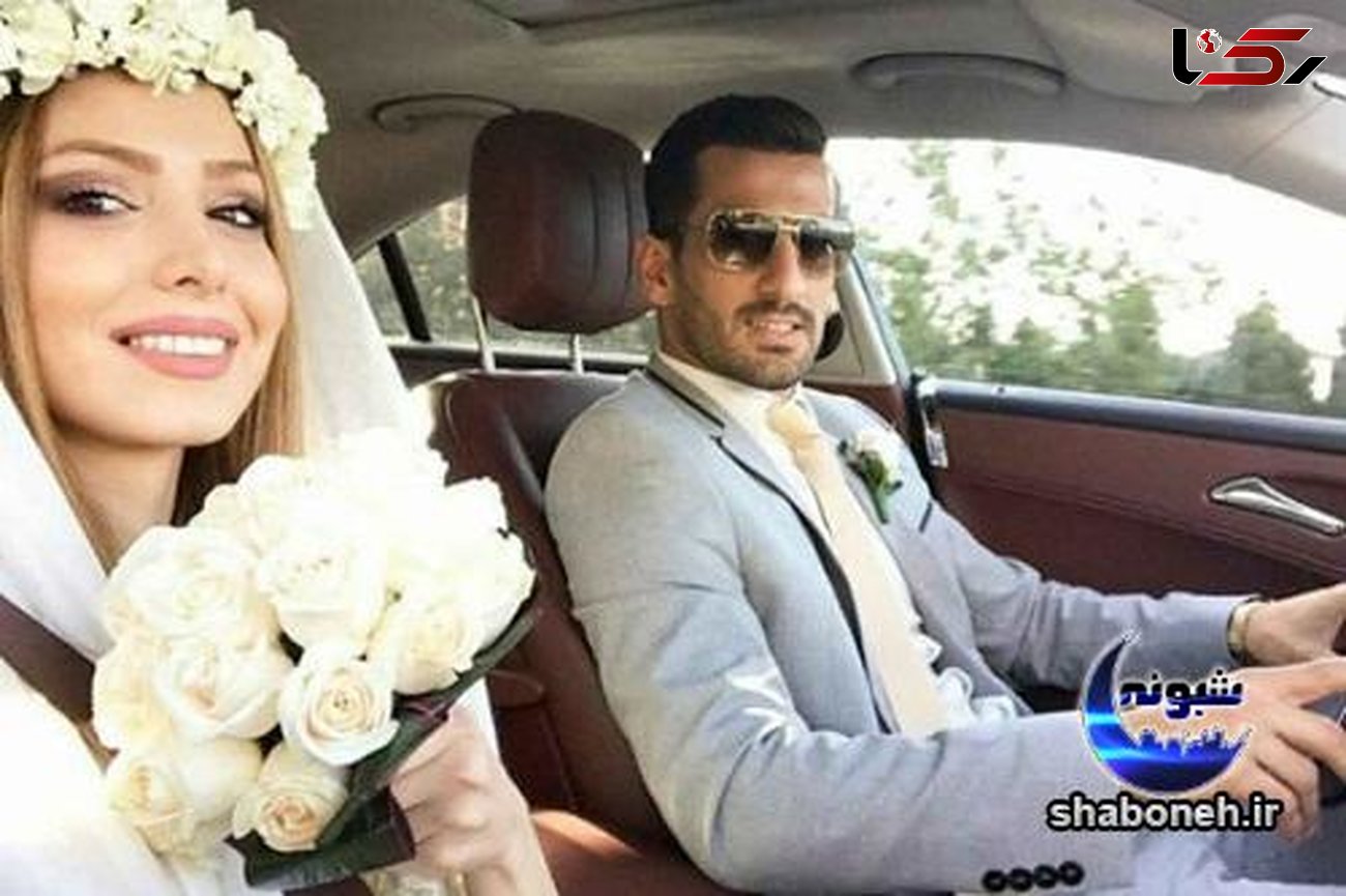 عکس های ازدواج احسان حاج صفی با عروس قد بلند و زیبایش !