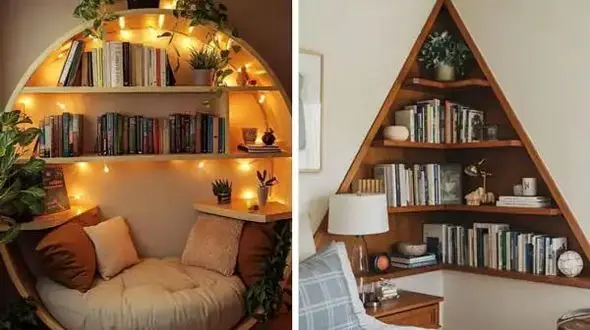 بهترین مدل‌ های کتابخانه مدرن و ساده برای دکوراسیون داخلی