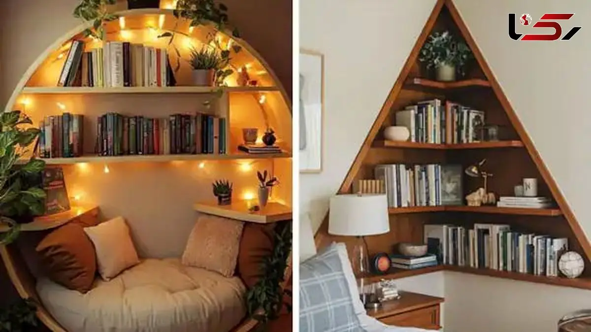 بهترین مدل‌ های کتابخانه مدرن و ساده برای دکوراسیون داخلی
