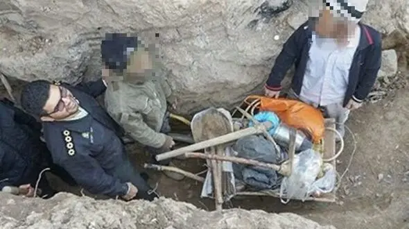 دستگیری ۲ باند حفاری غیرمجاز در مراغه