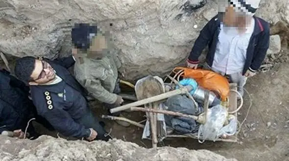دستگیری ۲ باند حفاری غیرمجاز در مراغه