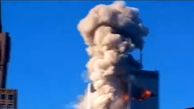 ببینید / انتشار واضح‌ترین ویدیو از لحظه برخورد هواپیمای انتحاری به برج‌ های دو قلوی آمریکا + فیلم