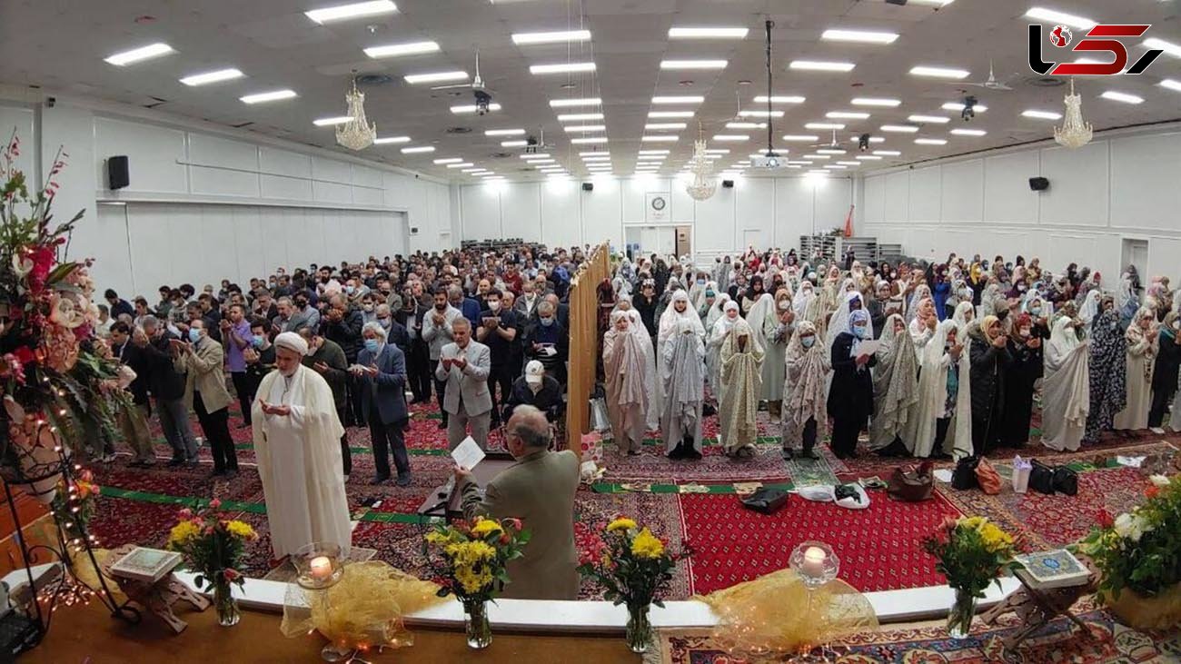 نماز عید سعید فطر در آمریکا برگزار شد