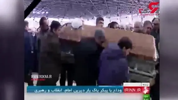 مراسم اقامه نماز بر پیکر آیت الله هاشمی رفسنجانی آغاز شد+فیلم و عکس