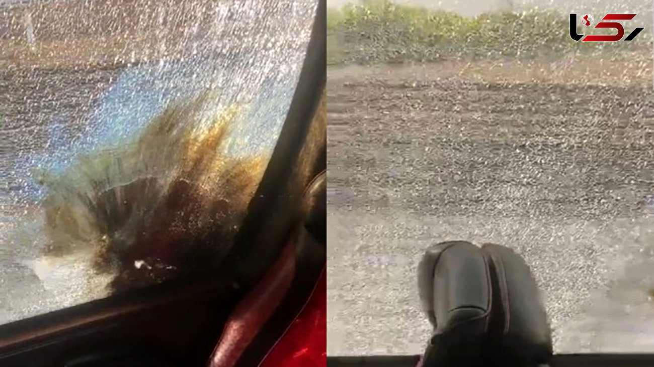 فیلم حمله با نارنجک به اتوبوس پرسپولیس در اصفهان + عکس