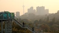 آلودگی هوا در وضعیت قرمز / هوای تهران ناسالم برای همه 