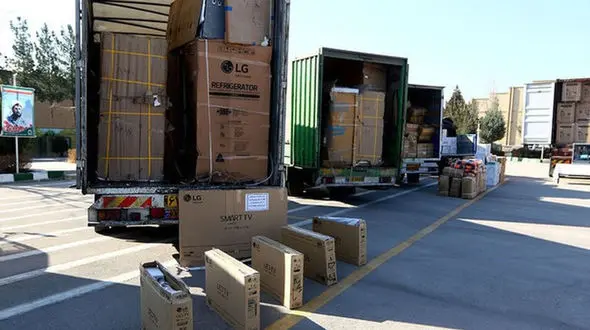 کشف 95 میلیارد لوازم خانگی قاچاق در جنوب تهران