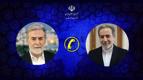 گفت‌و‌گوی عراقچی و دبیرکل جنبش جهاد اسلامی