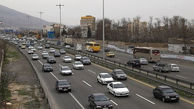 ترافیک سنگین در آزادراه کرج -قزوین / مسافرین بخوانند