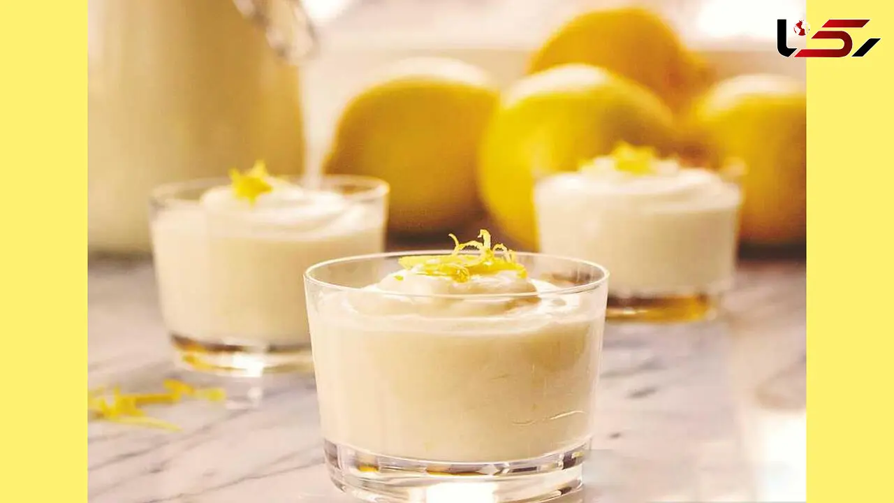 دسری لذیذ به نام موس لیمو + طرز تهیه 