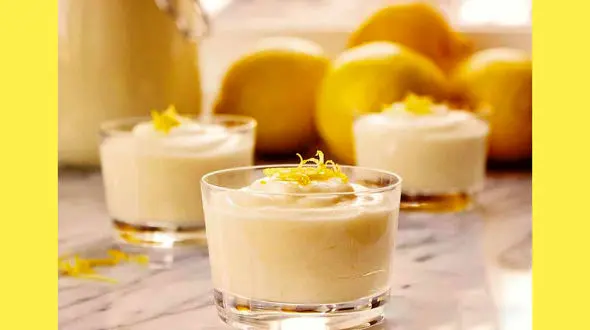 دسری لذیذ به نام موس لیمو + طرز تهیه 