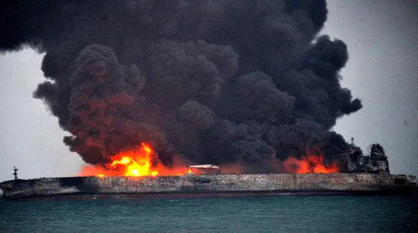 شهادت همه خدمه نفتکش ایرانی تایید شد+ فیلم تلخ